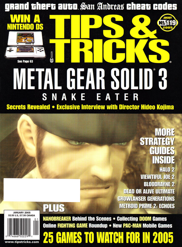 Tips & Tricks Issue 119 (January 2005) cover